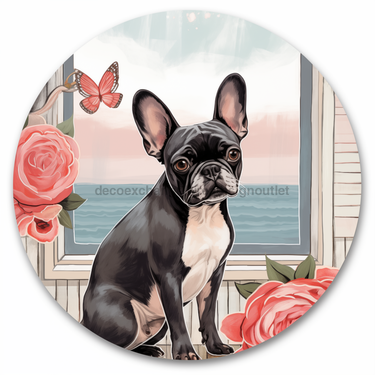 Valentine Sign, Dog Sign, DCO-00870, Sign For Wreath, 10
